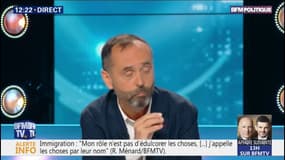 "Le Rassemblement National, seul, ne peut pas gagner." Selon Robert Ménard, il faut une union de la droite pour remporter les élections