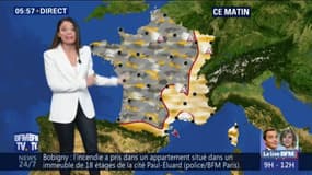 Un temps gris, humide et toujours très froid sur une majorité de la France