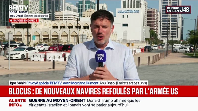 L'armée américaine revendique le blocage de dix navires à la sortie des ports iraniens