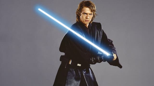 Hayden Christensen dans le rôle d'Anakin Skywalker.