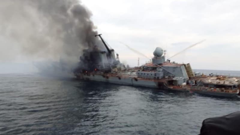 Naufrage du croiseur russe Moskva: le Kremlin refuse de se prononcer sur des pertes humaines