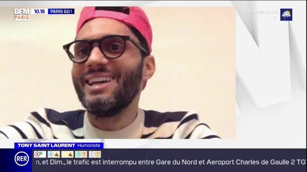 Paris Go : L'humoriste Tony Saint Laurent en spectacle streaming depuis