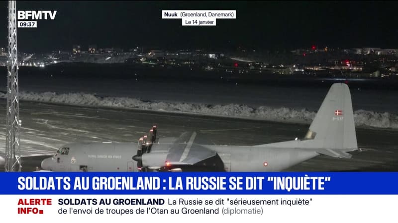 Soldats arrivés au Groenland: la Russie se dit "inquiète"