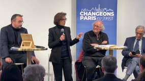 Rachida Dati lors d'une réunion publique sur le surtourisme le mercredi 11 décembre 2024.
