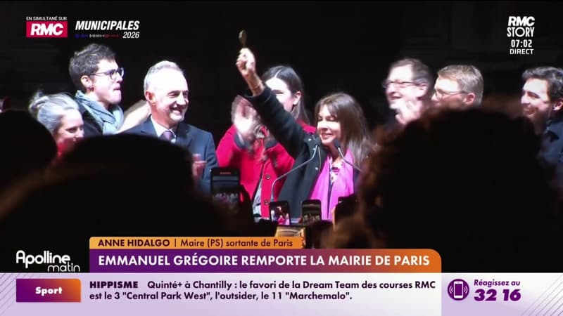 Emmanuel Grégoire remporte la mairie de Paris