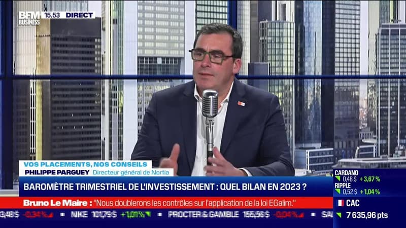 Philippe Parguey (Nortia) : Baromètre trimestriel de l'investissement, quel bilan en 2023 ? - 26/01