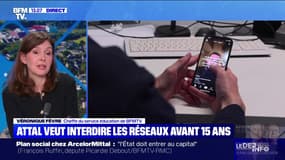 Addiction aux écrans: Gabriel Attal veut interdire l'accès aux réseaux sociaux aux mineurs de moins de 15 ans