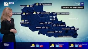 Météo: un dimanche chargé et pluvieux, quelques éclaircies sur le littoral, jusqu'à 21°C à Lille 