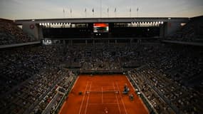 Roland-Garros lors du match Djokovic-Nadal, le 11 juin 2021