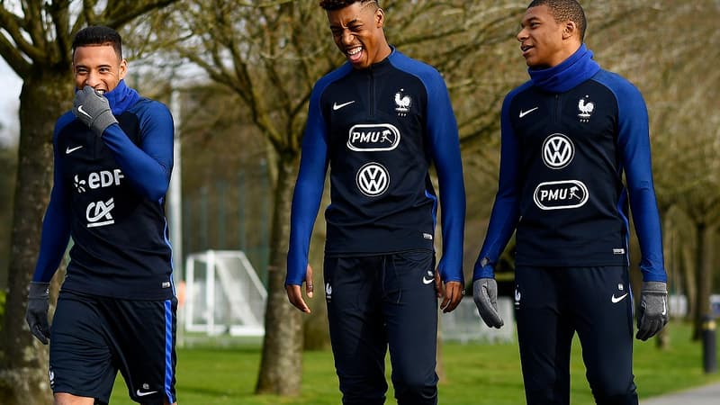 Tolisso, Kimpembe, Mbappé
