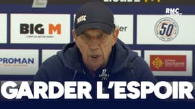 Montpellier 2-2 Nice : "Ça va le faire si...", l'espoir de Gasset pour le maintien 