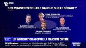 Après l'adoption de la loi immigration, la majorité fracturée