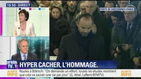 Trois ans après l'attentat, Édouard Philippe rend un hommage sobre aux victimes de l'Hyper Cacher