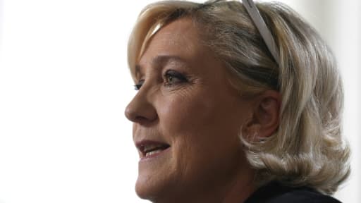 Marine Le Pen le 23 mai 2018 à Paris