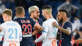 Altercation loirs de PSG OM