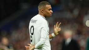 Kylian Mbappé auteur d'un triplé lors du barrage retour de Ligue des champions entre le Real Madrid et Manchester City - le 19/02/2025
