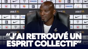 Angers 2-0 Montpellier : "J'ai retrouvé un esprit collectif", apprécie Camara pour sa première sur le banc