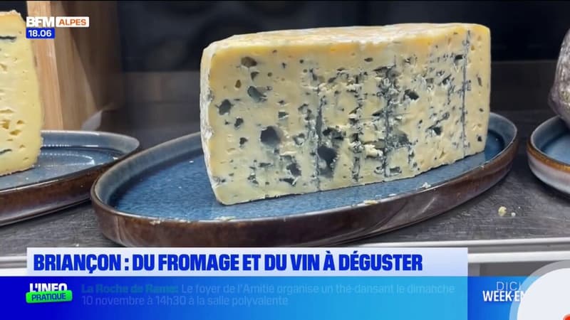 Briançon: du fromage et du vin à déguster dans une fromagerie 