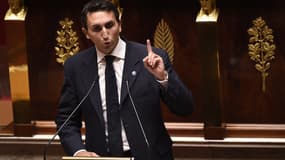 Julien Aubert, à l'Assemblée.