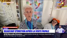 Marseille: beaucoup d'émotion après la visite du pape François