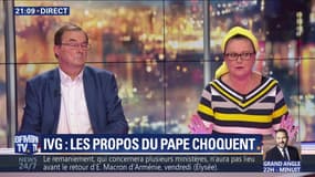 IVG: Les propos du pape François choquent