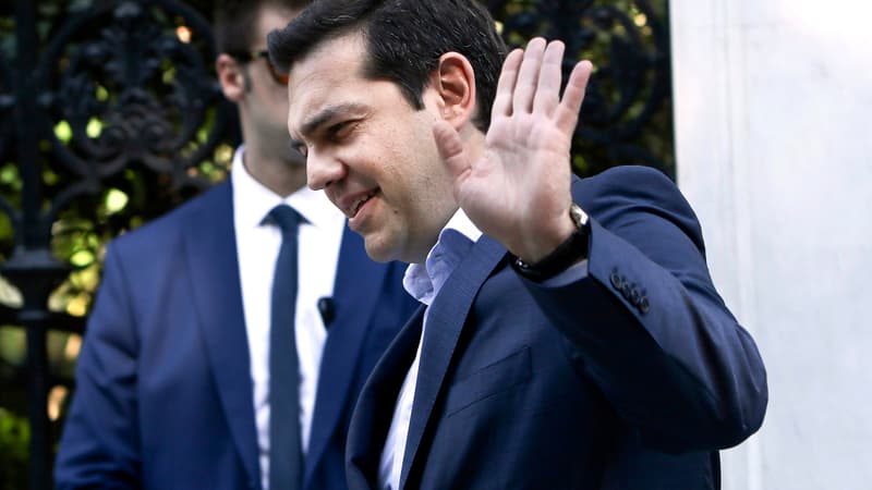 Alexis Tsipras souhaite que l'Allemagne en crise retrouve la stabilité
