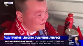 Les larmes d'un jeune handicapé irlandais réalisant son rêve d'assister à un match de Liverpool