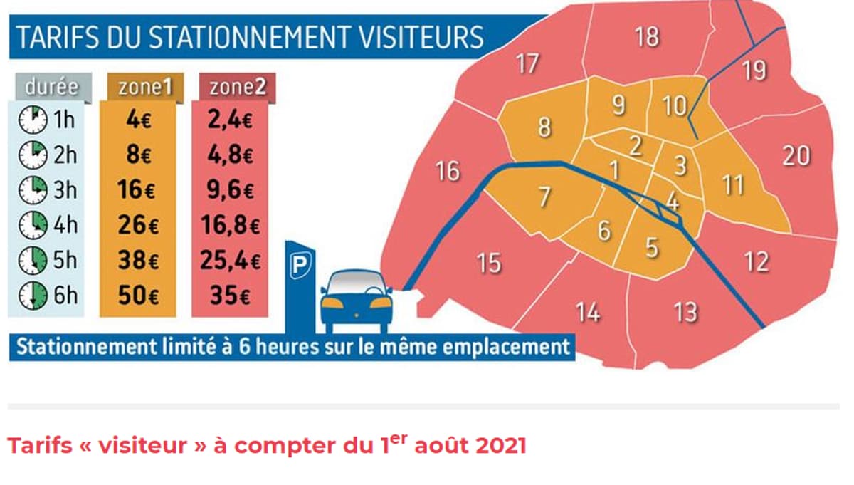 Paris les tarifs du stationnement en hausse depuis ce lundi, les amendes aussi
