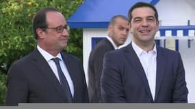Hollande plus populaire en Grèce qu'en France