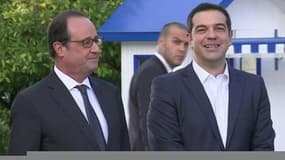 Hollande plus populaire en Grèce qu'en France