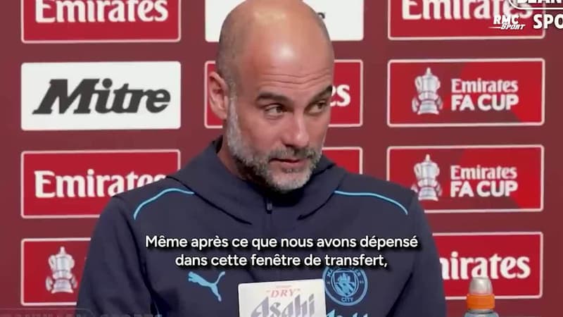 Manchester City : Guardiola justifie les dépenses folles de son club cet hiver