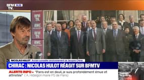 Nicolas Hulot rend hommage à Jacques Chirac, dont il a été conseiller environnement 