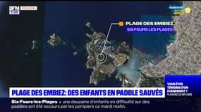 Six-Fours-les-Plages: une douzaine d'enfants en difficulté sur des paddles secourus par les pompiers