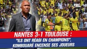 Nantes 3-1 Toulouse : "Ils ont réagi en champions", Kombouaré encense ses joueurs