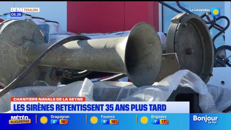 La Seyne-sur-Mer: les sirènes des chantiers navals retentissent de nouveau