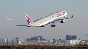 Un avion Qatar Airways
