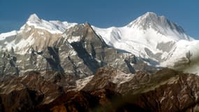 Le massif de l'Annapurna, un des plus hauts sommets de l'Himalaya