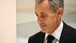 L'ancien président de la République Nicolas Sarkozy au tribunal de Paris le 25 septembre 2025 