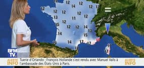 La météo pour ce mardi 14 juin 2016