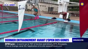 Lyon: dernier entrainement pour les nageurs avant l'open des Gones