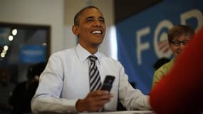 Le président Barack Obama a remporté l'Etat du Vermont dans l'élection présidentielle américaine, selon des projections de la chaîne CNN. /Photo prise le 6 novembre 2012/REUTERS/Jason Reed