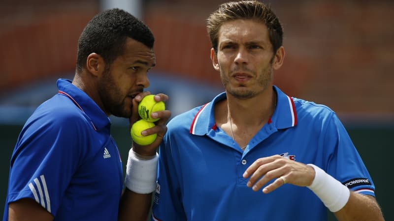 Jo-Wilfried Tsonga et Nicolas Mahut