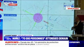 Parade olympique: 4000 membres des forces de l'ordre seront mobilisés, indique le préfet de police de Paris Laurent Nuñez