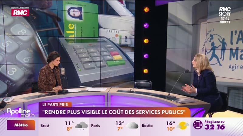 "Il faut rendre visible le coût des services publics"