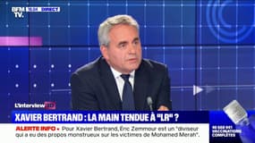 Xavier Bertrand: "Je n'imagine pas aller à l'élection présidentielle sans le soutien de ma famille politique"