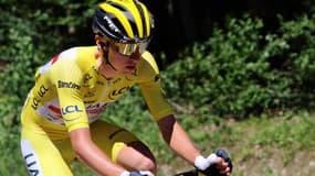 Tadej Pogacar sur la 7e étape du Tour de France 2022