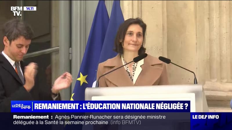 Amélie Oudéa-Castéra nommée ministre de l'Éducation nationale et des Sports: l'inquiétude des syndicats enseignants