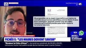 Alpes-Maritimes: un député demande à ce que les maires connaissent leurs habitants fichés S