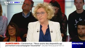 "Nous avons mis en place des dispositifs pour de pas altérer l'économie", explique Muriel Pénicaud, ministre du travail