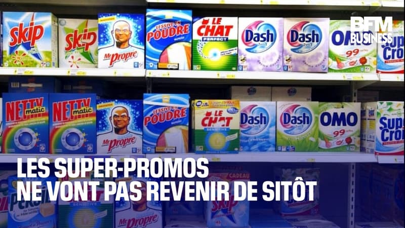 Lessive, dentifrice... Les super-promos ne vont pas revenir de sitôt